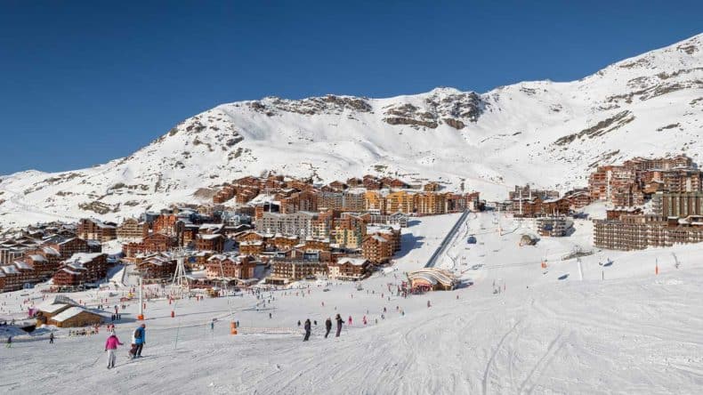 Das größte Skigebiet der Welt: Les Trois Vallées in Frankreich