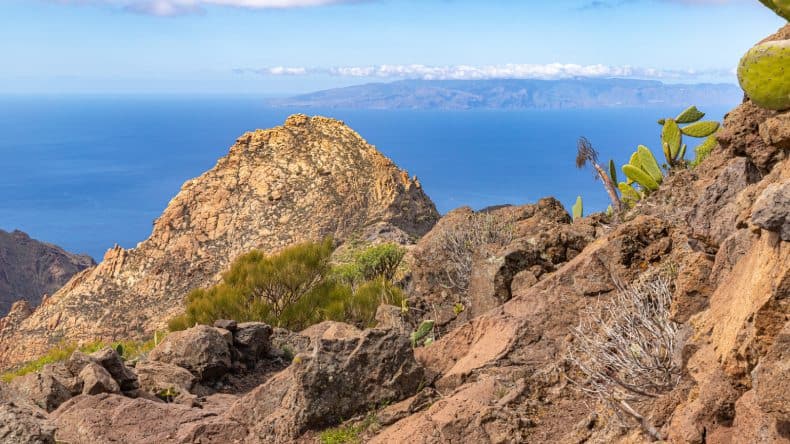 Wandern auf Teneriffa zum Risco Blanco.